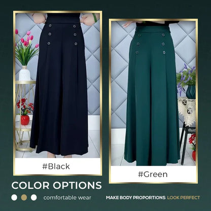 🔥[Comfy and Cool] Stylish Pleated Wide-leg Pants